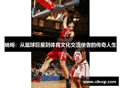 姚明：从篮球巨星到体育文化交流使者的传奇人生